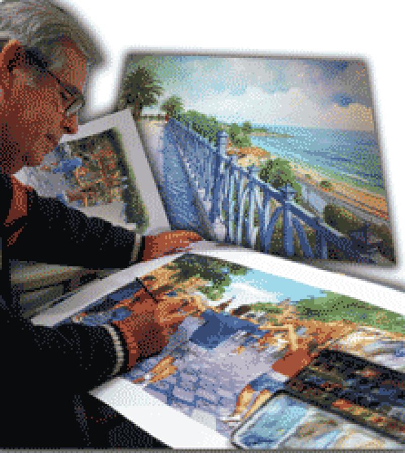 Exposici&oacute; de les aquarel&middot;les de Ferm&iacute; Carr&eacute; a Tarragona