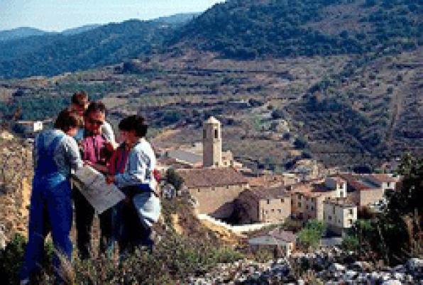 Panoramic views from the Serra de la Llena