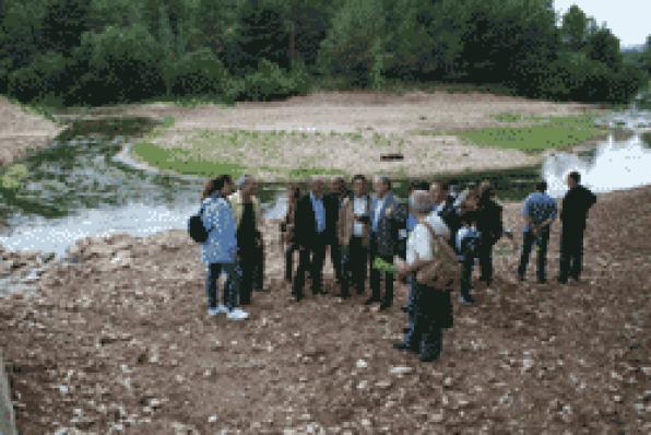 More than 200 people see the new image of the river in Gaia at the III Nature day