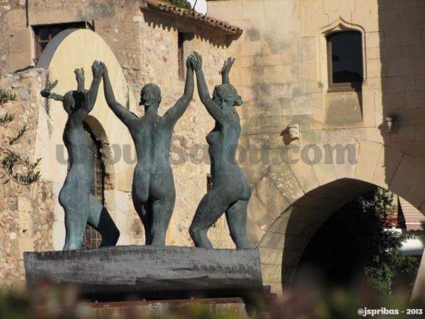 Escultura de la Torre Vella, Salou 