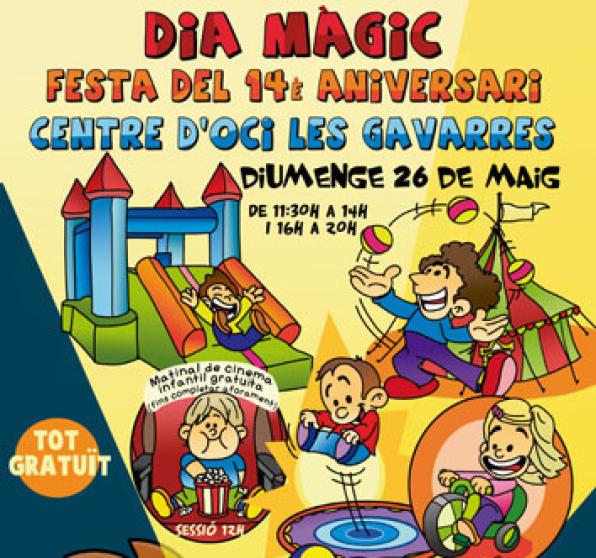 Fiesta aniversario dle centro Les Gavares este domingo