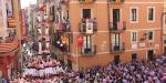 Exhibición Castellera de las Fiestas de Sant Magí de Tarragona