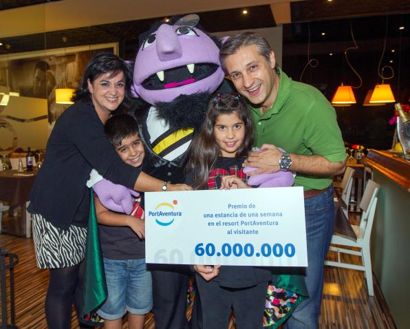 PortAventura rewards in Bilbao visitors number 60 million