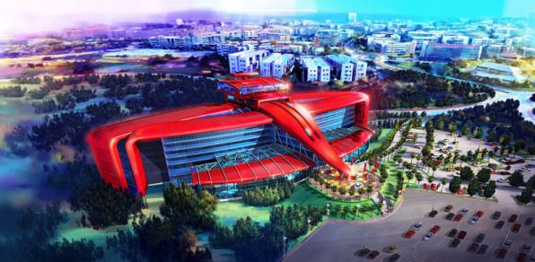 Ferrari Land PortAventura will be similar to the Ferrari in Abu Dhabi