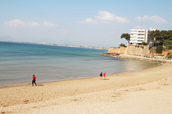 La Platja Capellans, in Salou