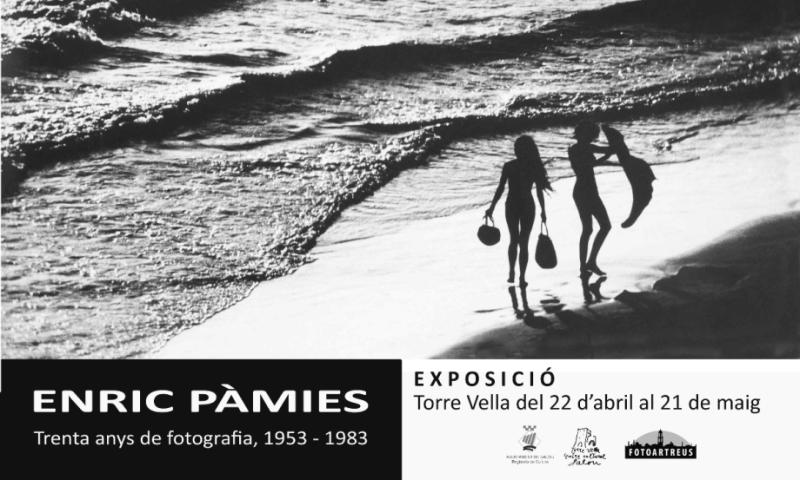 Cartell de l'exposici&oacute; d'Enric P&agrave;mies a Salou
