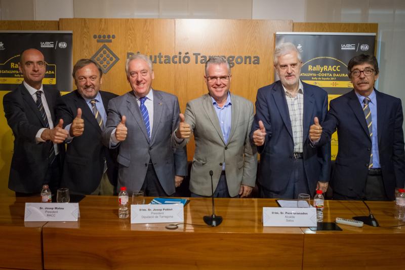 Presentaci&oacute;n de la 53 edici&oacute;n del Rally Racc que discurre por Salou
