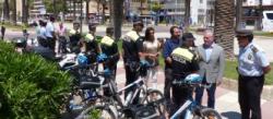 Salou opens a police station beach every summer in Jaume I promenade