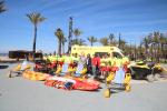 Nuevo equipo de salvamento para las playas de Salou