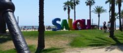 Salou ya tiene nombre en el Paseo Jaume I