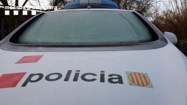 A Mossos d'Esquadra patrol