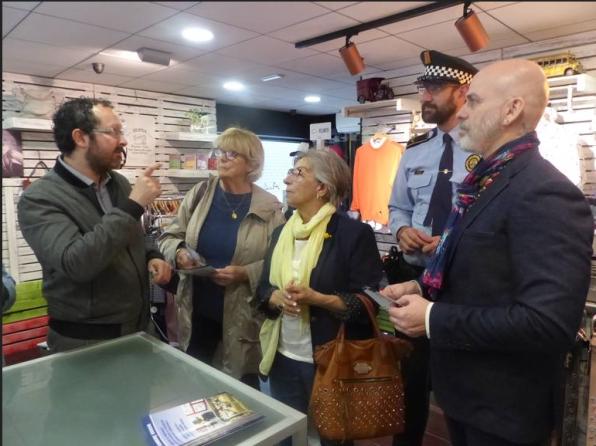The Local Police advises establishments on safety issues