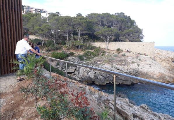 Inauguration of Cala Morisca, a precious balcony to the sea