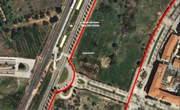 Assignment of parking lots of the Portaventura station