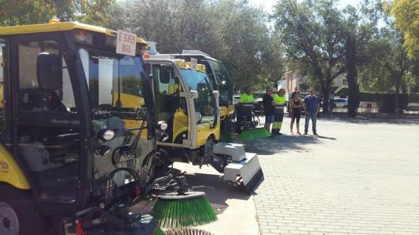 Imatge de la recollida d'escombraries a Salou