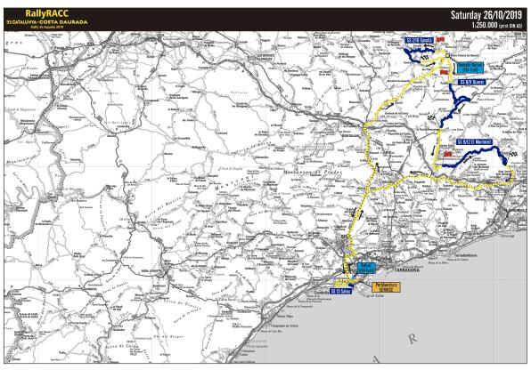Map 2n stage Rally 2019