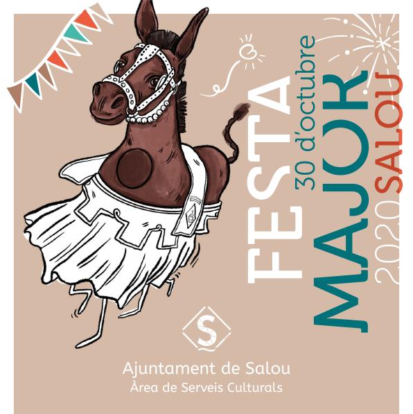 Cartel de la Fiesta Mayor de Salou 2020