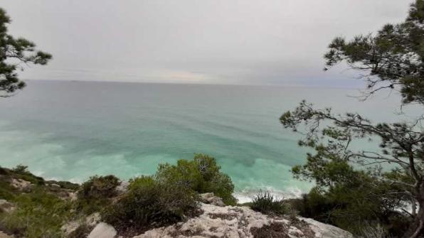 Vistas desde un bunker de Salou