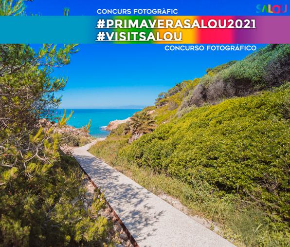 Imagen anunciadora del concurso de fotografía Salou en primavera