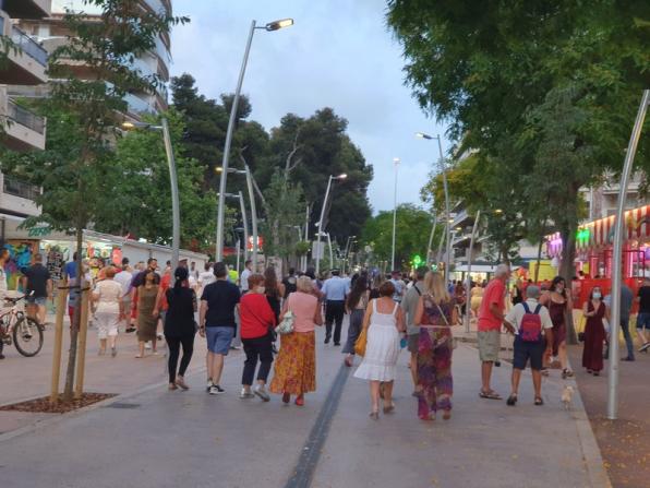 arles Buïgas avenue in Salou remodeled