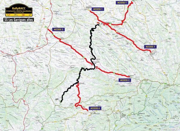 RallyRacc 2022 Les Garrigues Altes section