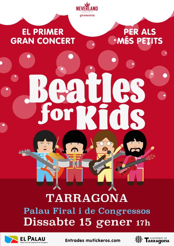 Cartell de Beatles for Kids a càrrec d'Abbey Road