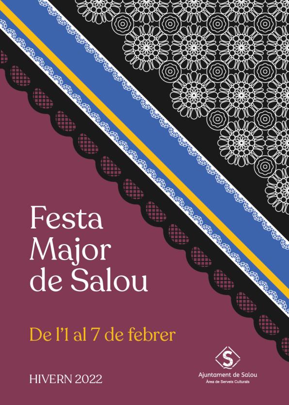 Cartel del programa de la Fiesta Mayor de Invierno de Salou 2022
