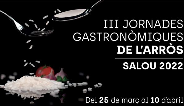 Cartel de las Jornadas Gastronómicas del Arroz de Salou de 2022