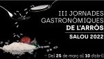 Cartell de les Jornades Gastronòmiques de l'Arròs de Salou del 2022