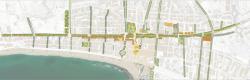 Salou rethinks l'Eix Cívic, the space gained from the old train tracks