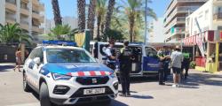 Reinforced security in Salou for visitors and residents