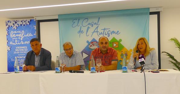 Presentació del sopar benèfic per l'autisme a Salou