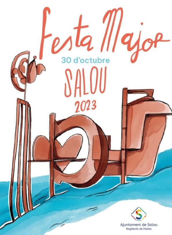Cartel Fiesta Mayor 30 d'Octubre 2023 de Salou