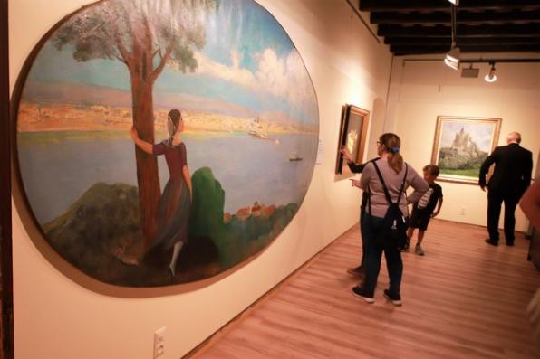 Exhibition of paintings at Torre Vella