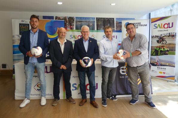 Presentación del torneo de fútbol Mare Nostrum Esei Summer Cup