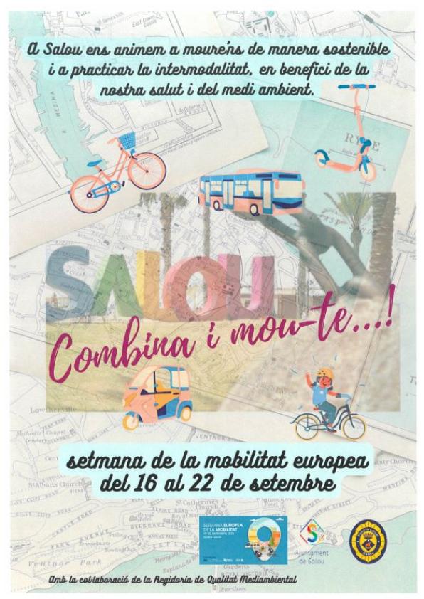 Sustainable mobility campaign in Salou