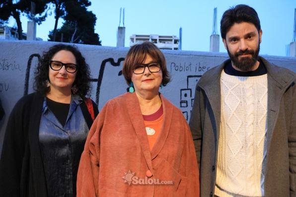 Teresa Felip, Ester Ferrando i Xevi Bayona, artistes 