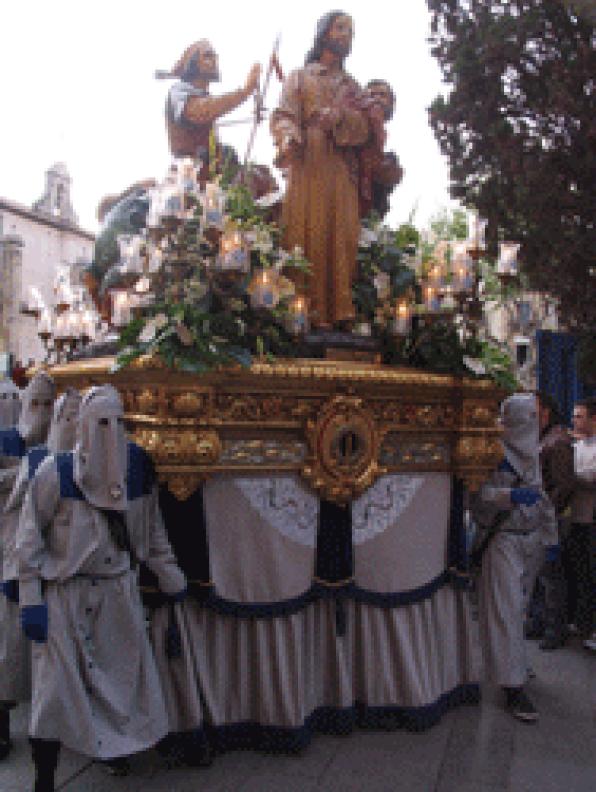 Orden en la procesión del santo enterramiento