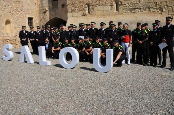 Celebration of the day of Local Police of Salou