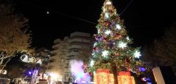 Christmas lights in Salou