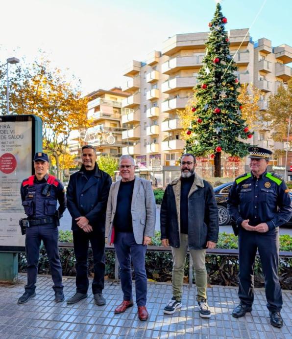 Presentation of the security campaign in the shops of Salou