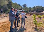 L'alcalde de Salou, Pere Granados, en el Pla del Maset