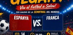Salou instalar&aacute; una pantalla gigante para Espa&ntilde;a-Francia