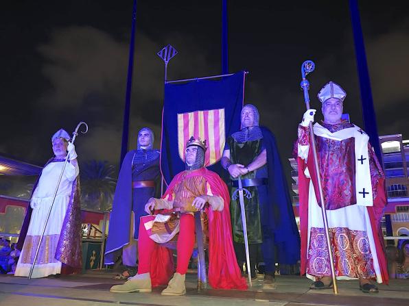 Llegada de Jaume I (cedida)