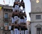 Saturday July 18th, ,castells, or human towers with Xiquets de Reus and Joves de Valls