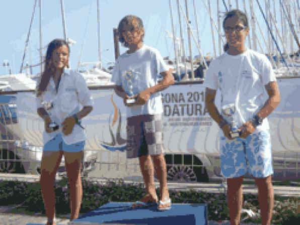 Marcelo Cairo, won the trophy in Costa Daurada Optimist