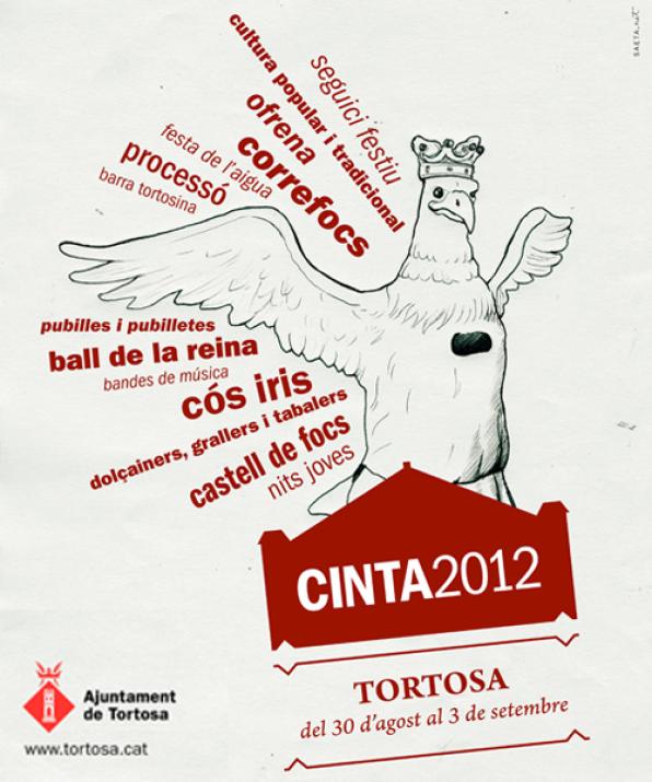La Cinta 2012 of Tortosa presents the poster and prepare five intense days of celebration 1