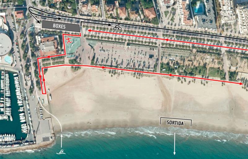 El Triatl&oacute; de Salou espera 1.000 atletes diumenge