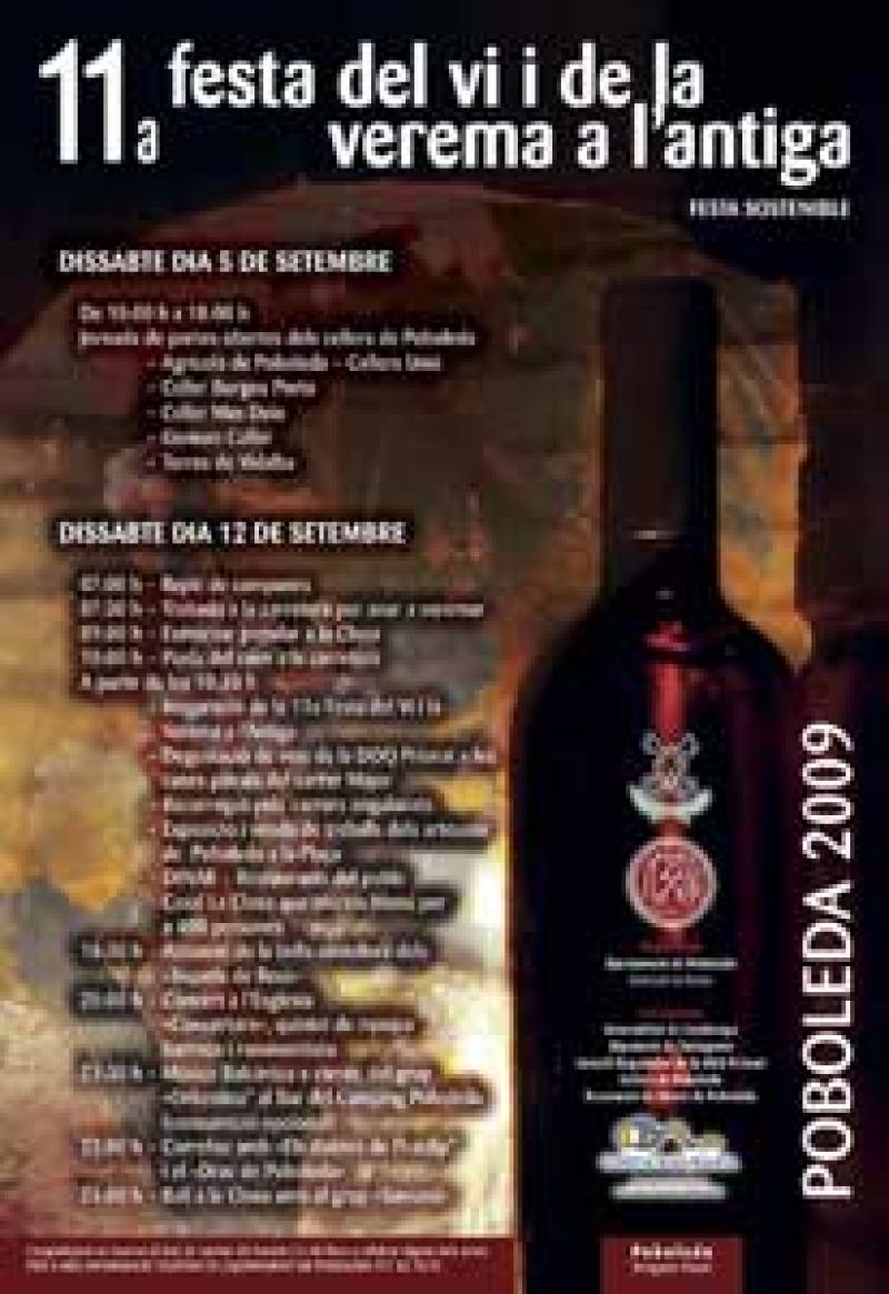 Poboleda (DOQ Priorat) recrea la vendimia a la antigua este s&aacute;bado