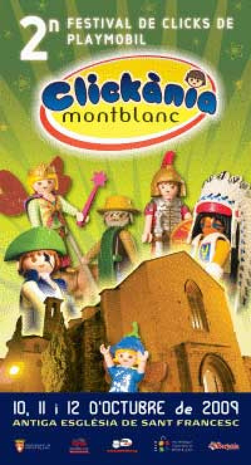 La segona edici&oacute; de Click&agrave;nia arriba a Montblanc <br />carregada de sorpreses i novetats